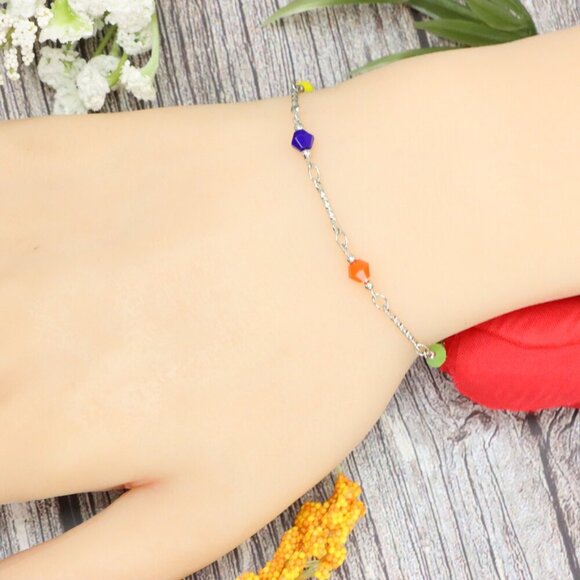 "Trendy Handmade Bracelet – A Stylish Gift for Women & Girls, MAR091845 - Picture 5 of 10